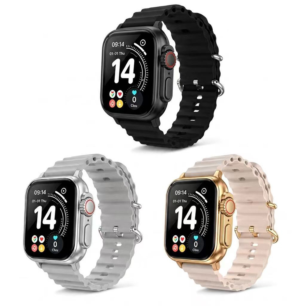 Ten-in-One Smart Watch Set With Wireless Earbuds, Multiple Watch Bands, Magnetic Charger & Protective Case, All-in-One Fitness Smartwatch Gift Box For Men Women photo 4