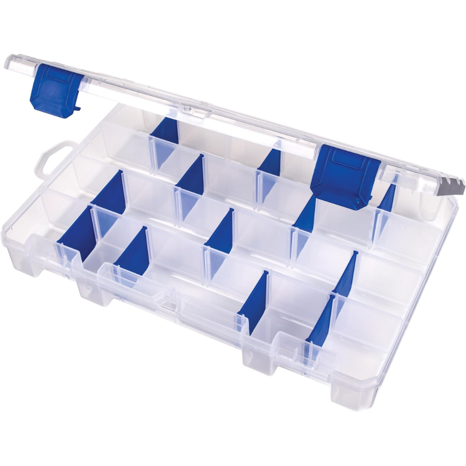Outdoors Tuff Tainer Fishing Tackle Box With Zerust Anti Rust Dividers Clear Lure Organizer 11 Inch photo 3