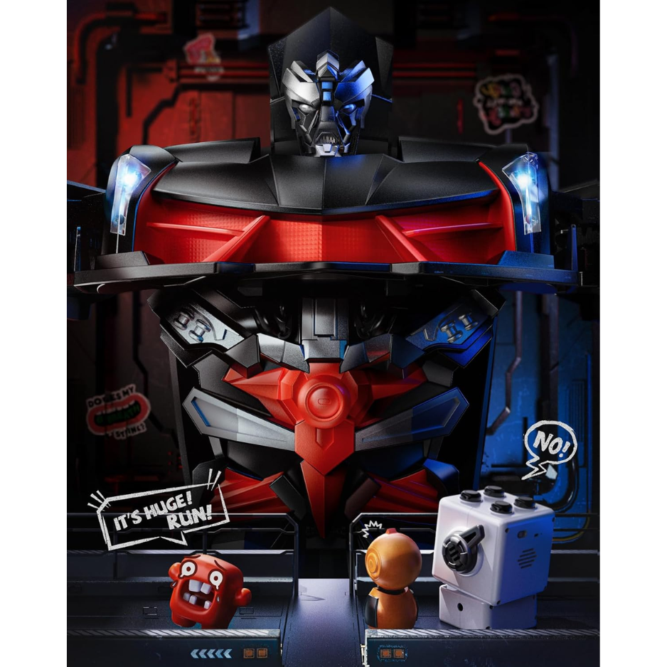 Transform RC Robot Car Toy, Gray Gesture Sensing, Auto Deformation, LED Lights, Sound, 2 Batteries 60 Min Play, Durable ABS photo 4