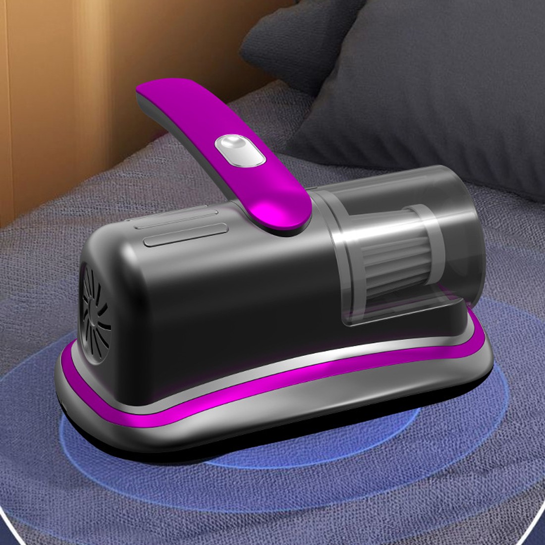 Handheld Mite Remover Home Bed Mattress Vacuum Sofa Cleaner Charging UV Cleaner photo 5