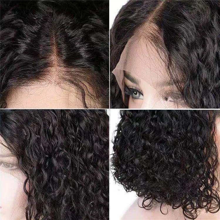 Wig Multi Color Medium And Long Curly Hair Chemical Fiber Headgear photo 4