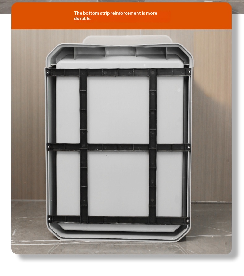 Extra-large Fully Enclosed Drawer-Type Foldable Cat Litter Box photo 2