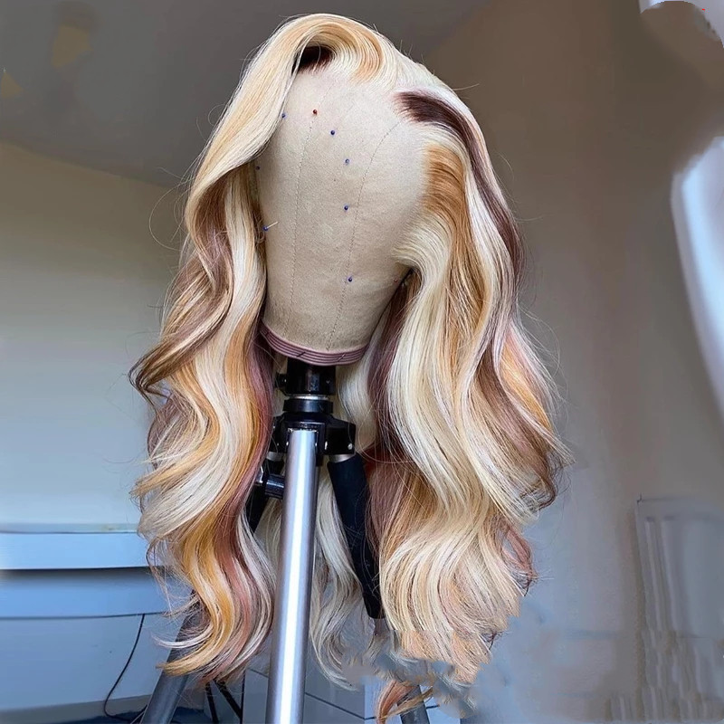 Body Wave Lace Front Wig Blonde photo 3