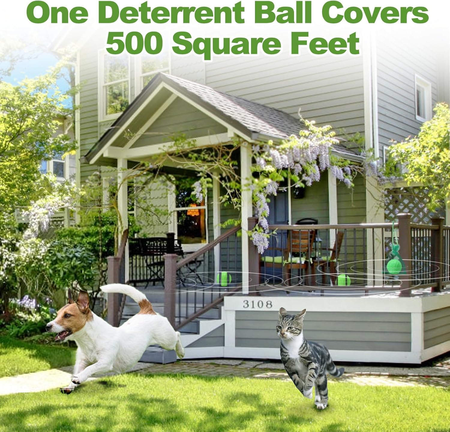 12 Pack Cat Repellent Outdoor, Natural Peppermint Oil Cat Deterrent Outdoor And Indoor, Keep Cats Out Of Yard Permanently, Protect Your Yard And Furniture photo 7