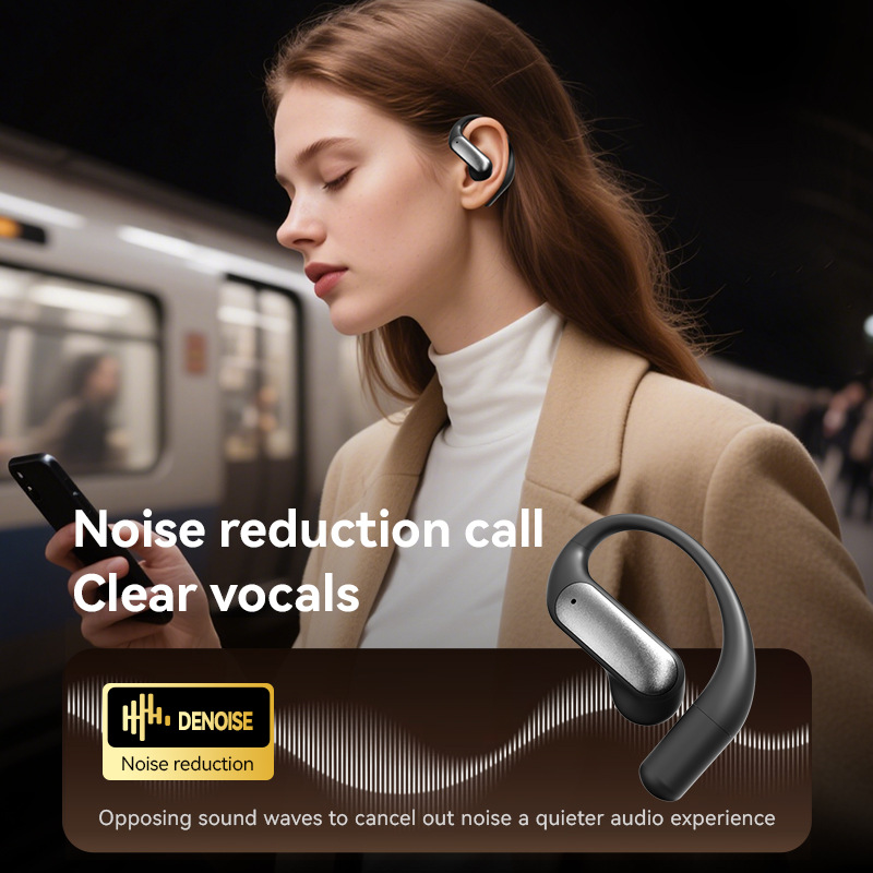 Cross Border Explosion M127 Long Range Hanging Earphone Private Model High Color Value Low Latency Wireless Bluetooth Headphones Wholesale photo 4