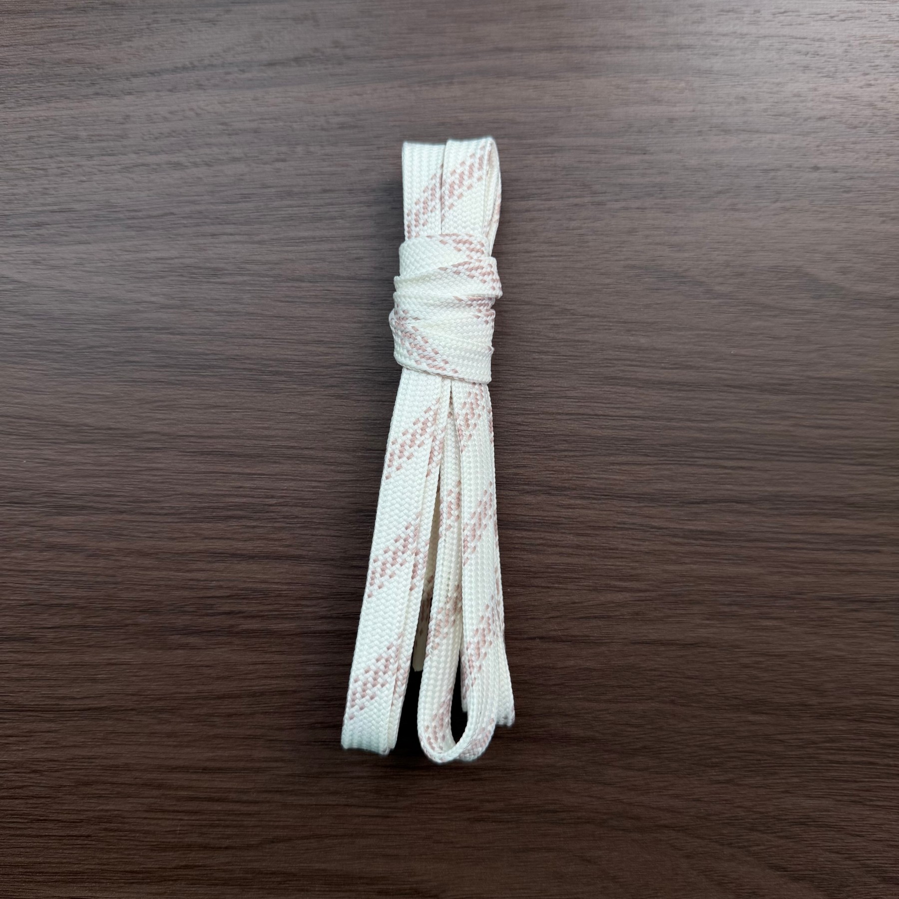 Flat Ribbon Diagonal-Jacquard Shoelaces photo 3