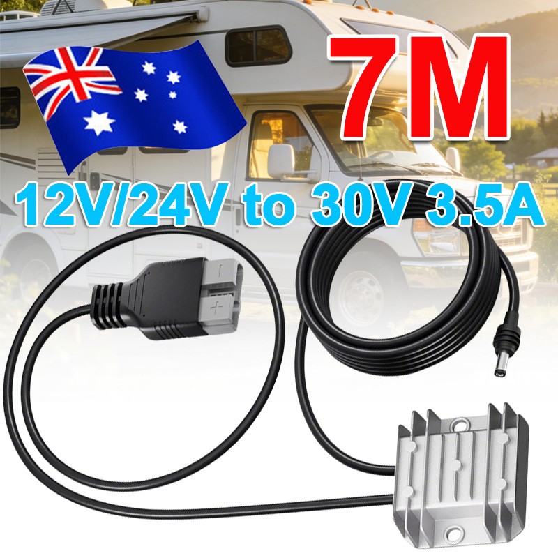 Starlink Mini 7M Cable 50A Anderson Plug With 12V-30V Step Up Converter 3.5A photo 5
