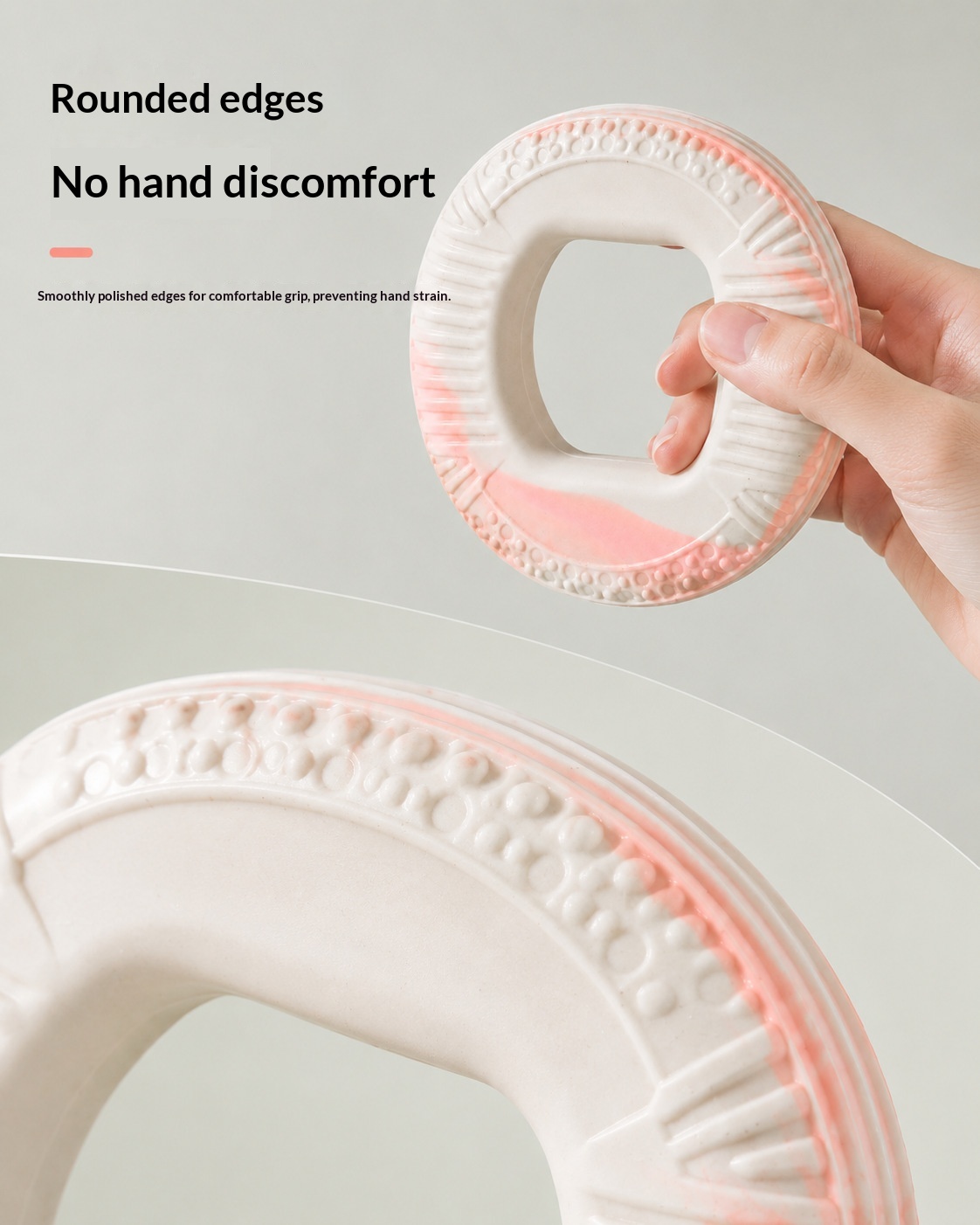Silicone Grip Ring, Fitness Grip Strengthener, Hand Strength Training Device, Suitable For Both Men And Women, For Finger And Wrist Strength, And Rehabilitation Exercises photo 3