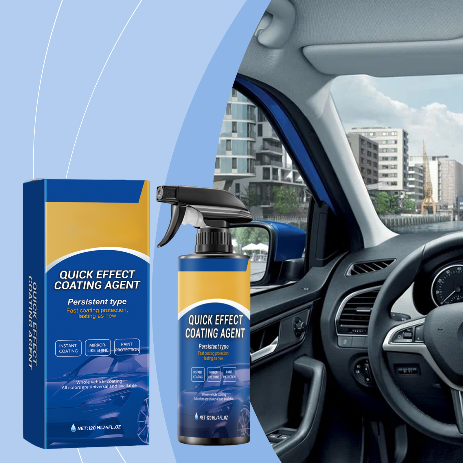 Automotive Coating Spray 120ml  1box photo 8