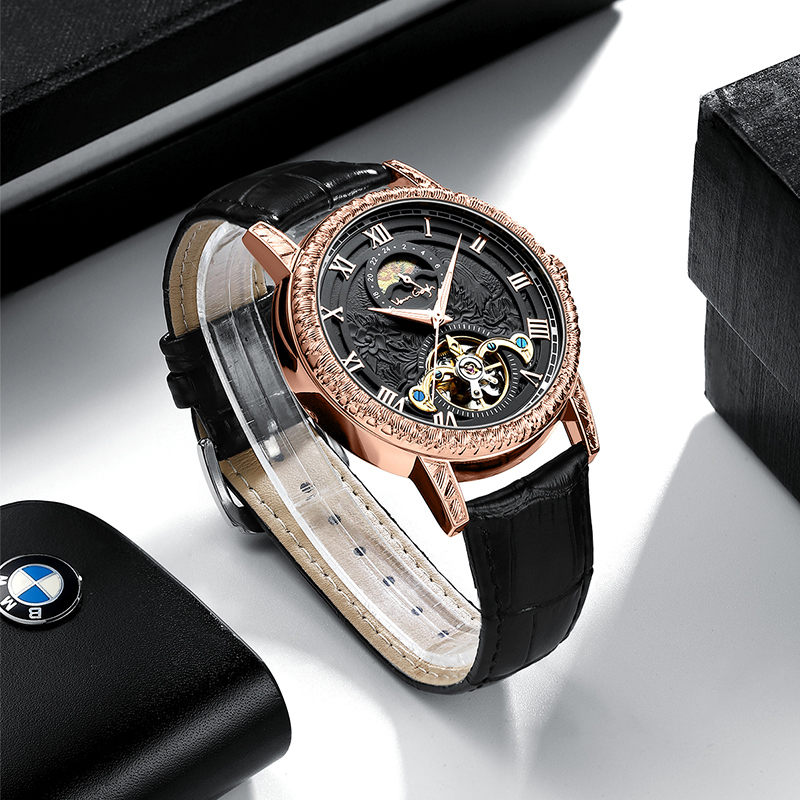 VAN GOGH Automatic Mechanical Men's Watch Yaojin Sunflower photo 3