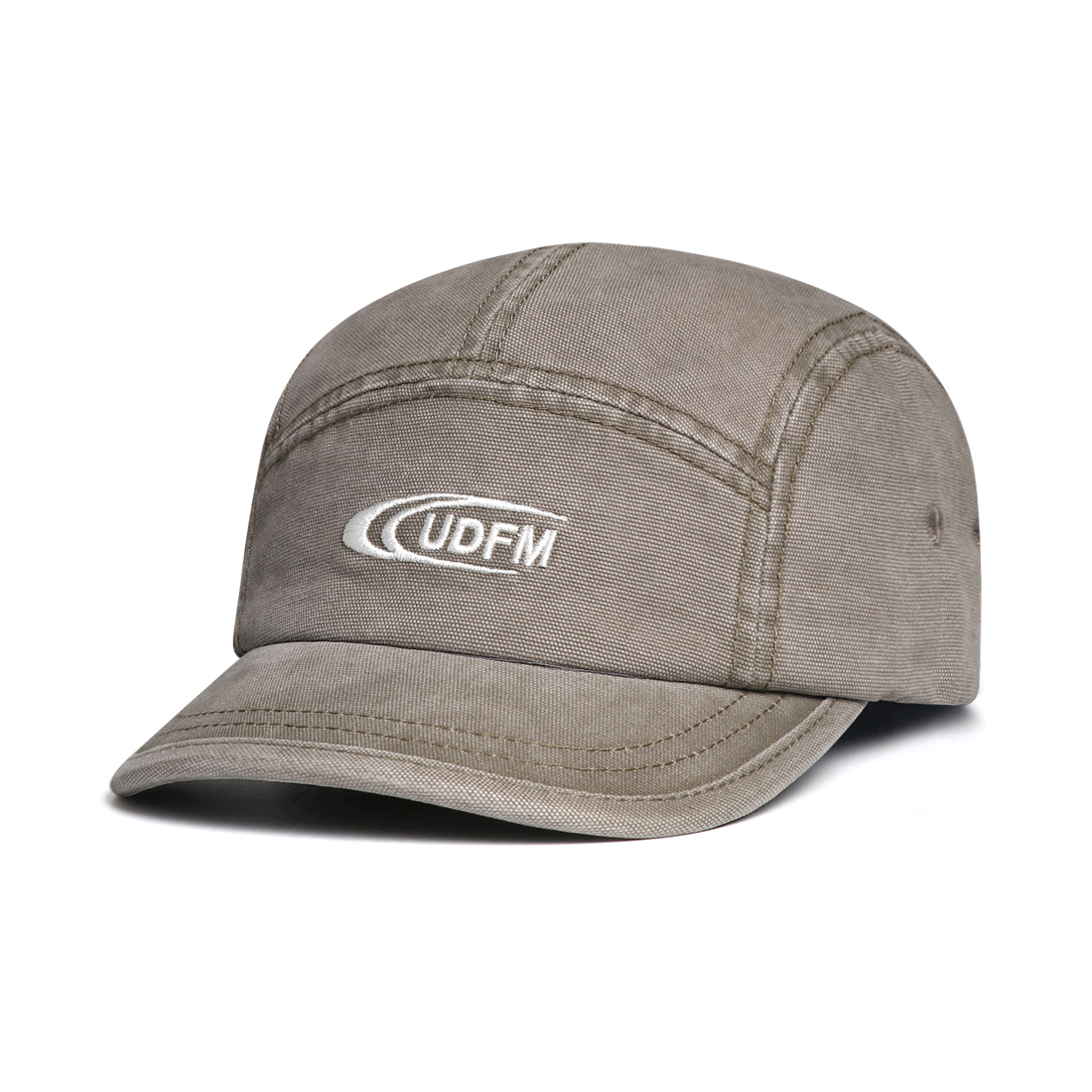 Retro Washed Lettering Baseball Cap With Short Brim, Workwear Style, Suitable For Both Men And Women, Outdoor Casual Soft-top Sun Protection Beanie Hat photo 2