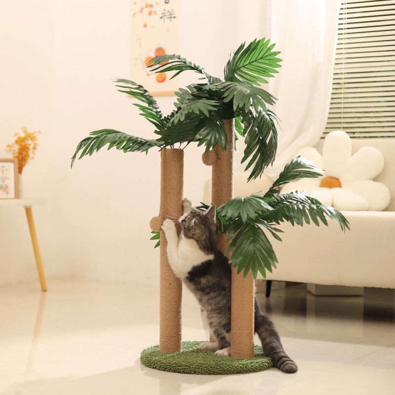 Cat Scratching Post, Cat Climbing Frame, Hemp Rope Cat Scratching Board, Vertical Boredom-Relief Pet Supplies, Cross-Border Hot-Selling Cat Climbing Frame, DIY Materials photo 7