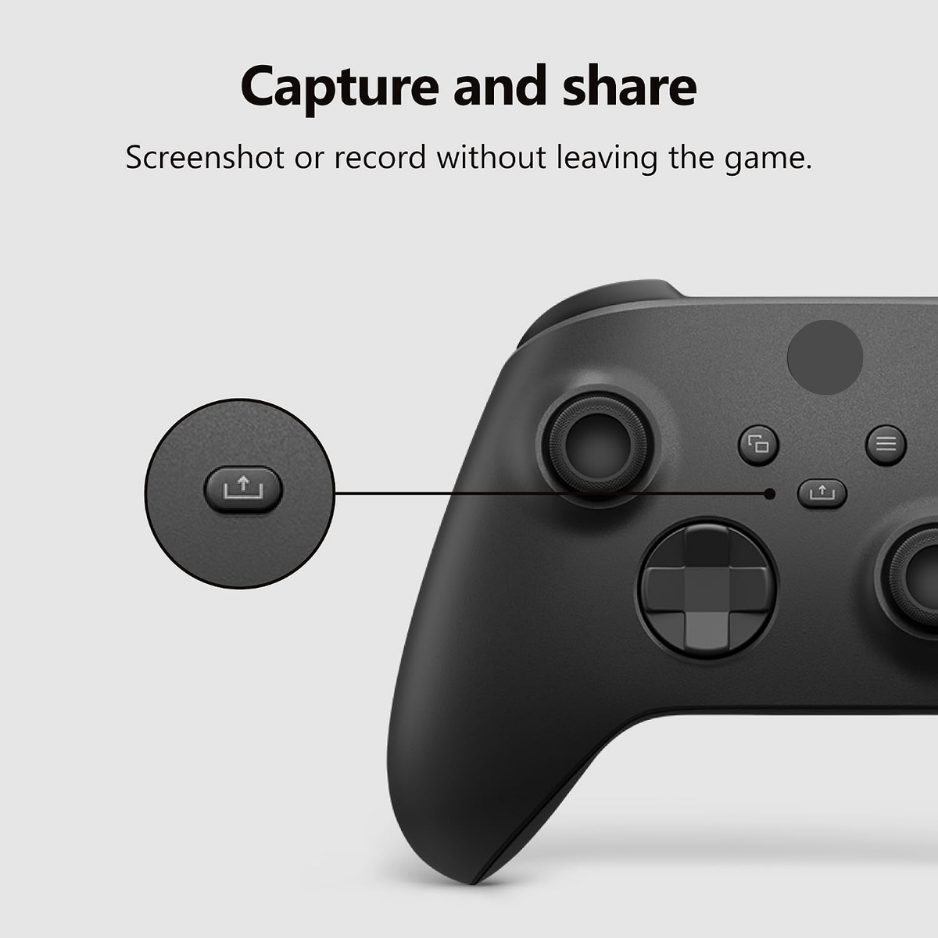 Wireless Gaming Controller With USB-C Cable, Bluetooth & Textured Grip photo 4