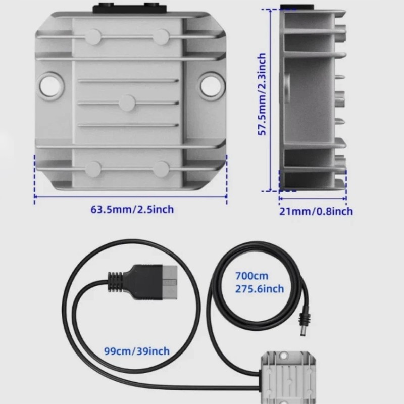 Starlink Mini 7M Cable 50A Anderson Plug With 12V-30V Step Up Converter 3.5A photo 8