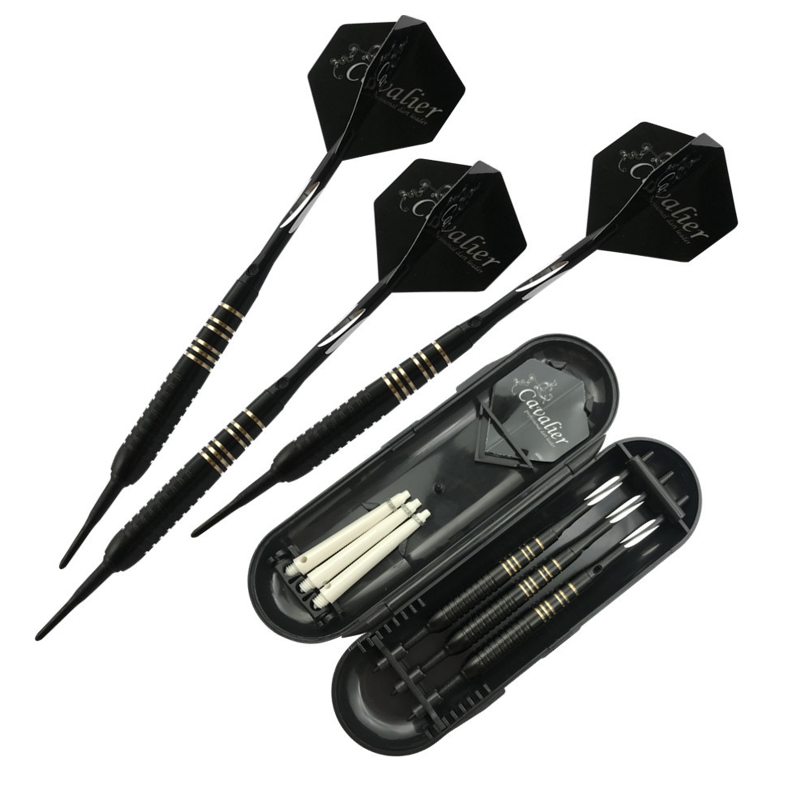Heavy Weight Tip Darts Set With Flights & Stems & Dart Wallet Games Kit photo 7