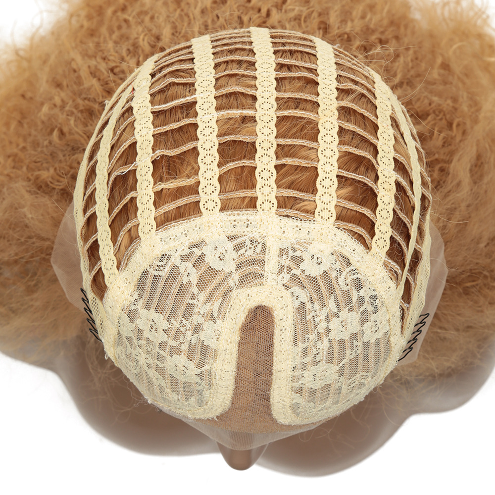 Fashion Corn Perm Curly Lace Chemical Fiber Headgear photo 6