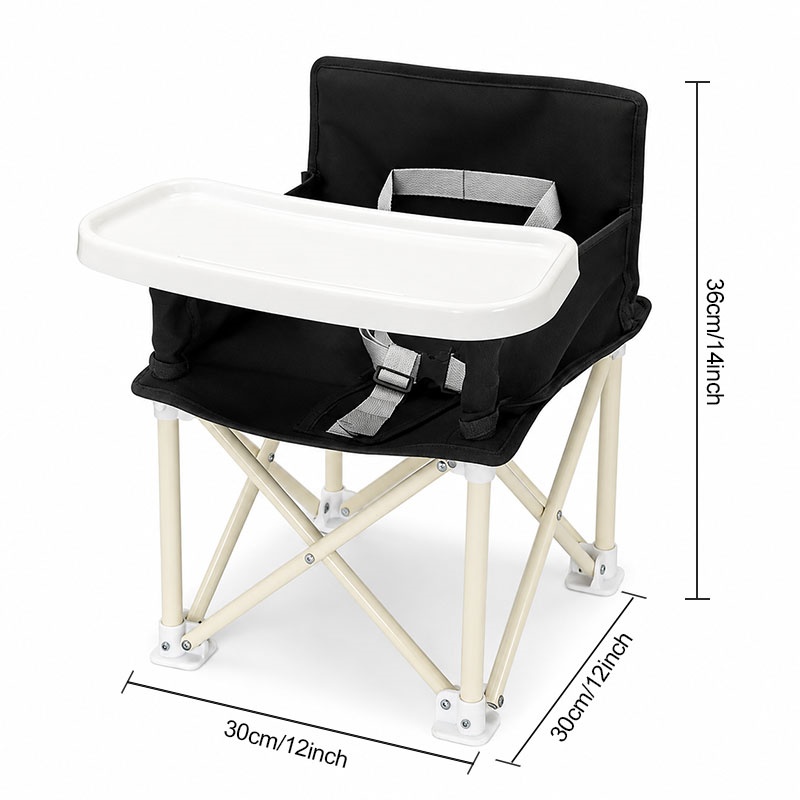 Baby Highchair Infant Feeding Toddler Table Chair Travel Seat Foldable Folding photo 7