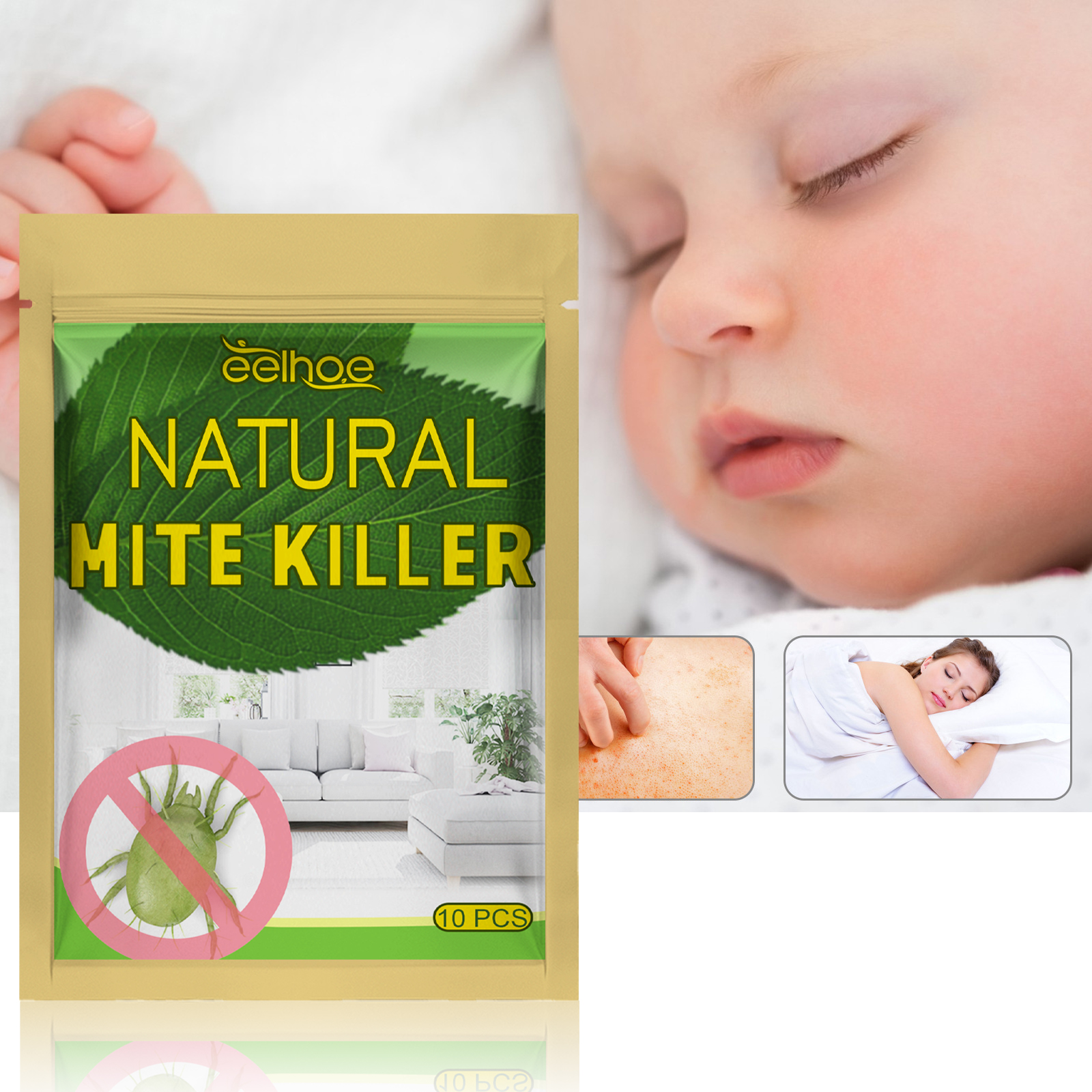 Natural Mite Removal Bag 10pcs-bag photo 1