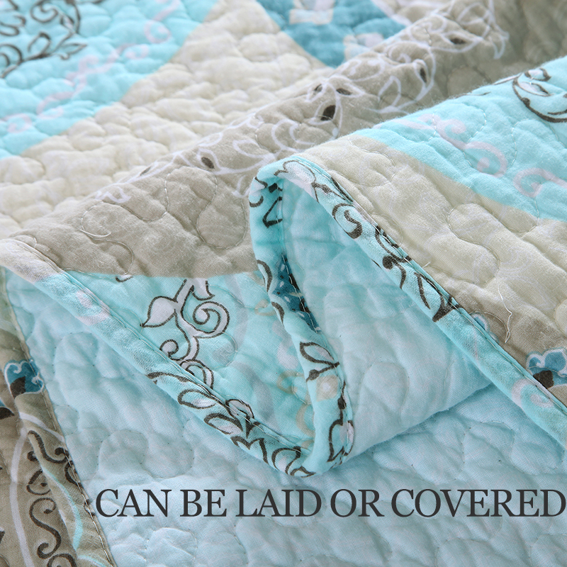 3Piece Boho Mandala Quilted Bedspread Set  Design  Cotton Filled Quilting Technology Reversible Coverlet Skin-Friendly Soft Breathable Non-Slip Anti-Wrinkle No Static Electricity All-Season Queen King photo 3