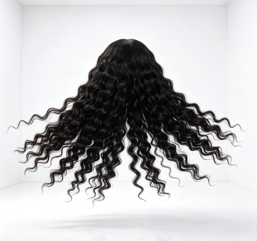 Real Hair Wig Full Head Set BOB Short Hair Long Straight Hair Wavy Curly Hair Factory Wholesale Can Customize Any Color Of Women's Wig photo 2