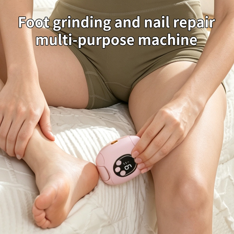 Multifunctional Electric Nail Clipper & Foot Nail Grinder With LED Light, 2-in-1 Trim & Grind Nail Trimmer, Anti-Pinch Safety For Toddlers & Kids photo 2