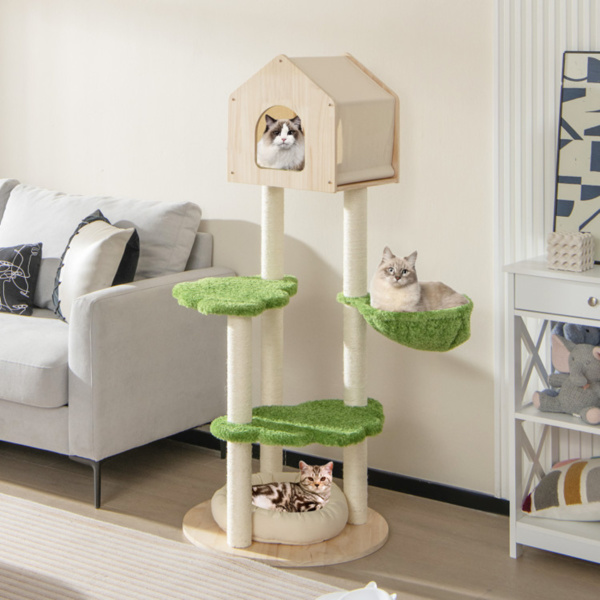 5 Story Cat Tree, Cat Villa photo 7