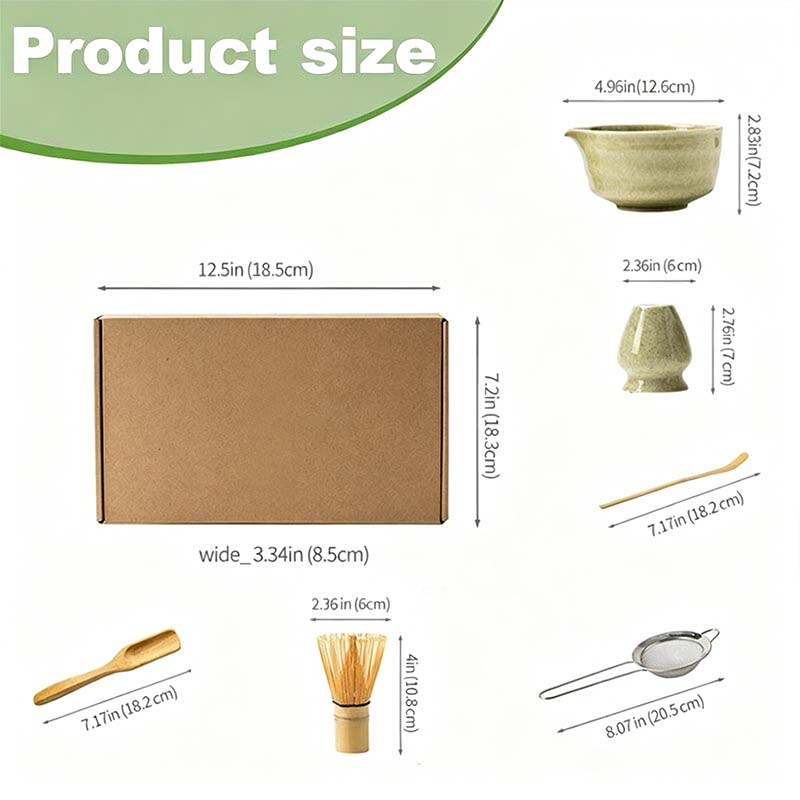 Matcha Set With Traditional Bamboo Matcha photo 2
