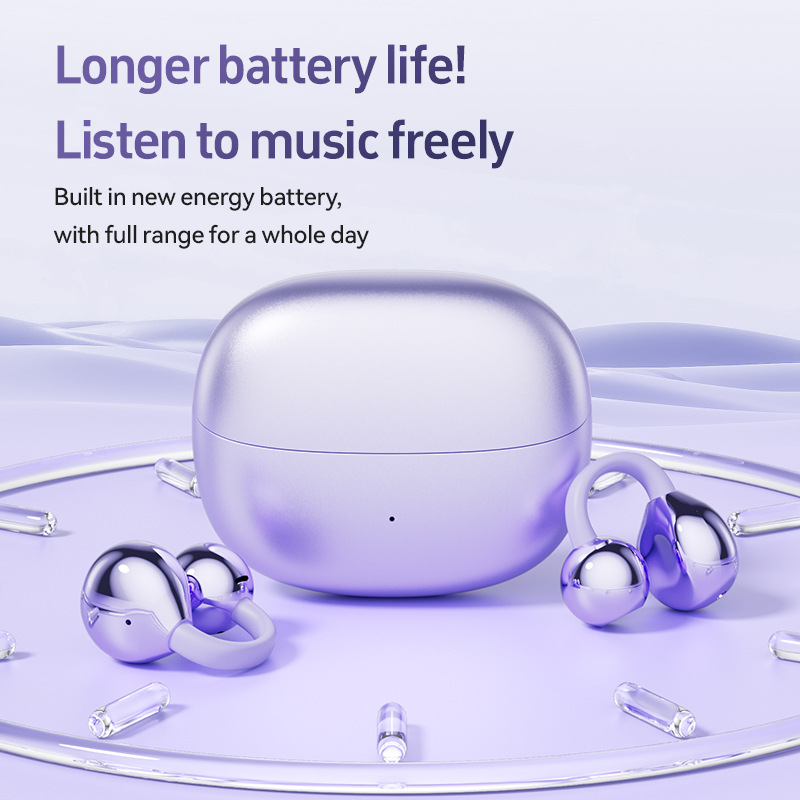 Cross Border Popular M108 Clip On Earphones With High Pitched Texture And Bone Conduction, Long Wearing Without Pain, True Wireless Bluetooth Earphones Wholesale photo 3