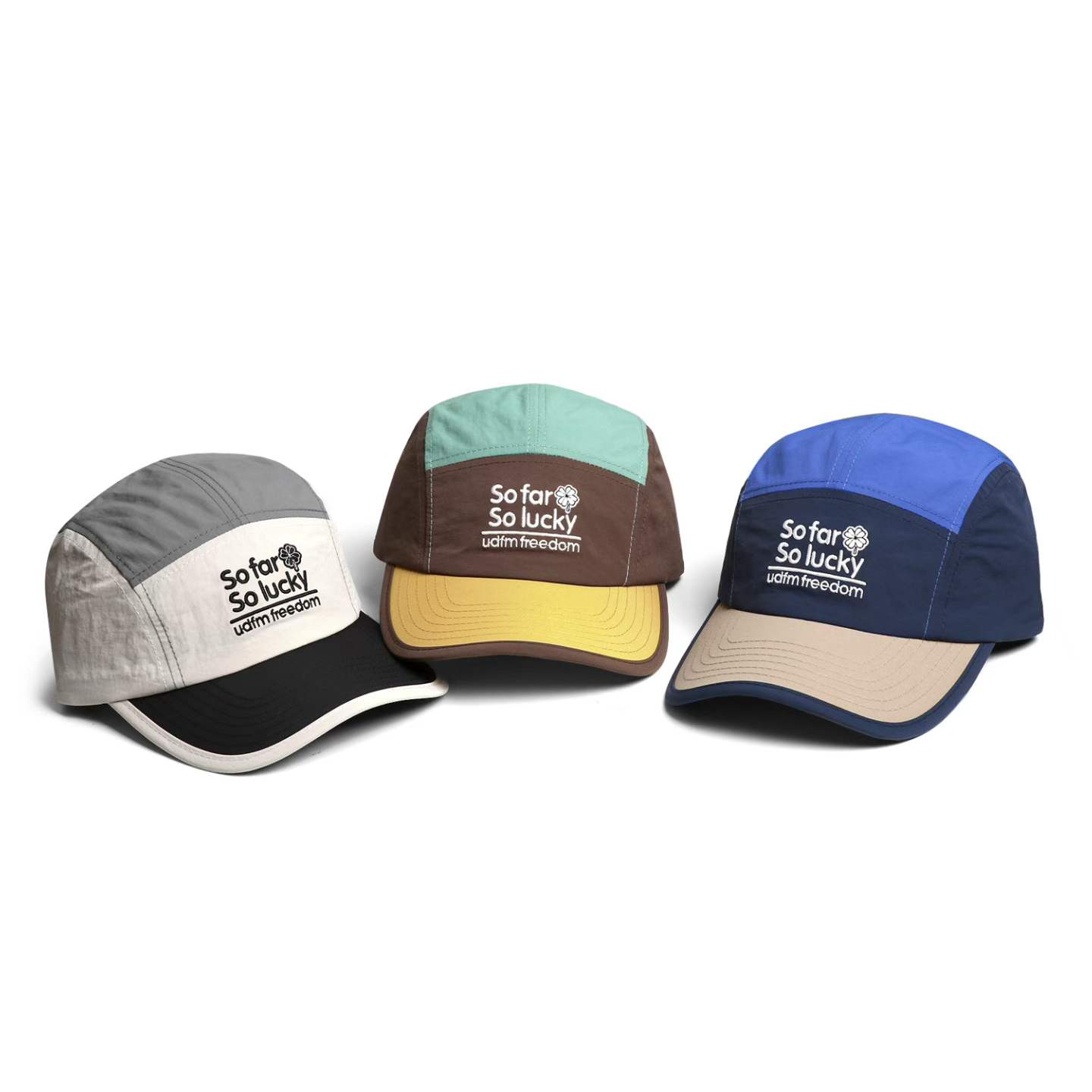 Fall Men's And Women's Quick-drying, Patchwork, Color-mixed, Embroidered Letter Style Casual Baseball Cap, Suitable For Outdoor Outings photo 2