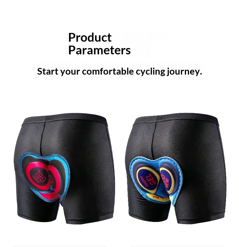 Cycling Underwear With Thickened Silicone Padding For Men And Women, Mountain And Road Bike Cycling Pants, Quick-dry All-season Pants, Cycling Equipment photo 2