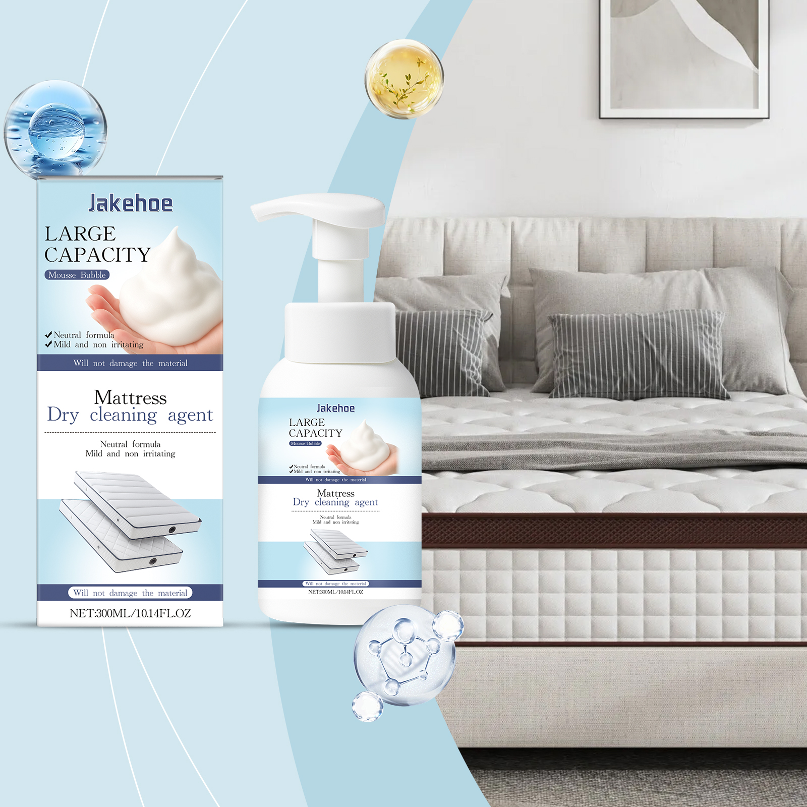 Mattress Cleaner 300ml 1box photo 2