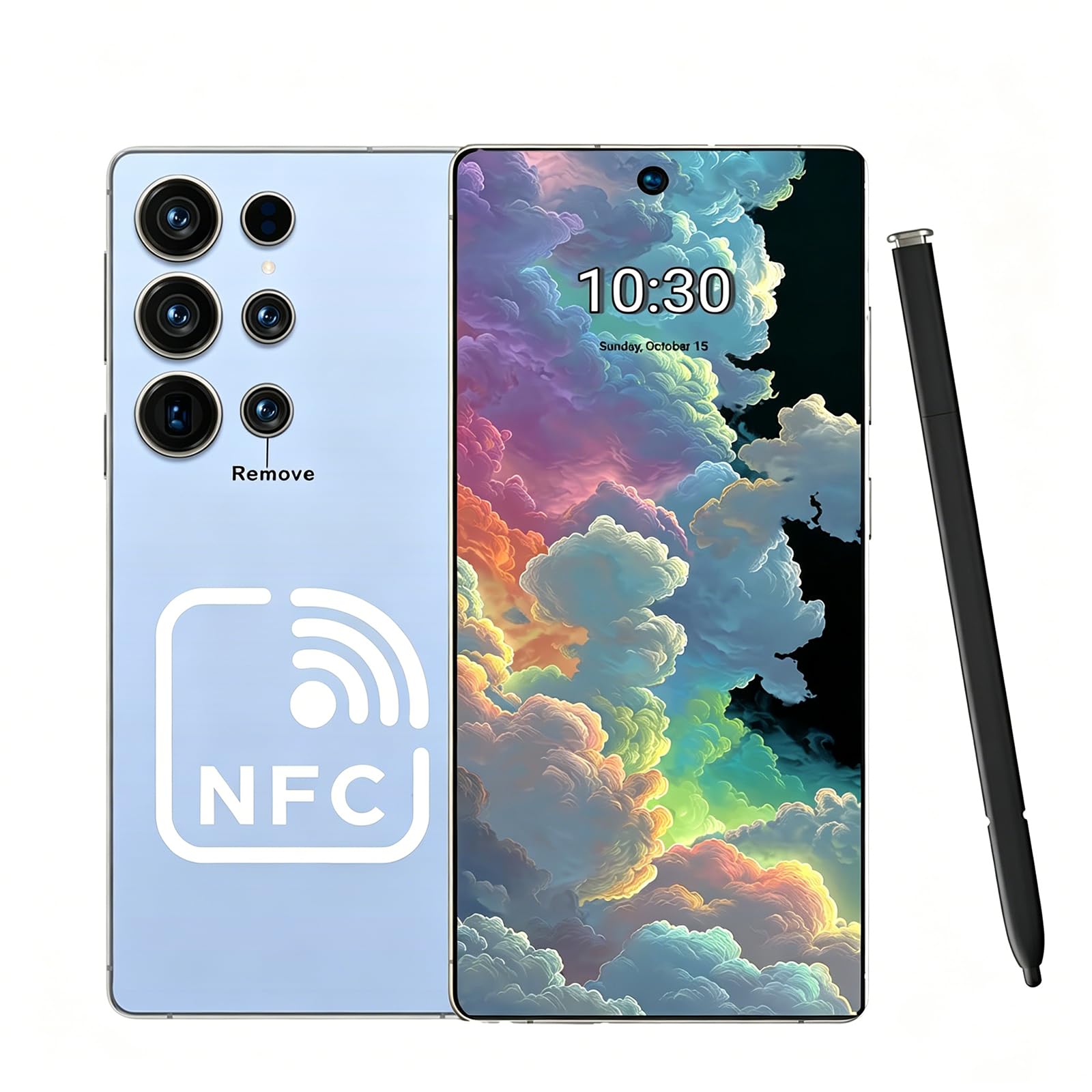 C25 Ultra Unlocked Phone With NFC, 12-512GBSmartphone,8000mAh,6.9in  HD Screen,Android 15 Cell Phone,5G -Built In Pen-Dual SIM-Fingerprint Unlock-Face ID photo 1