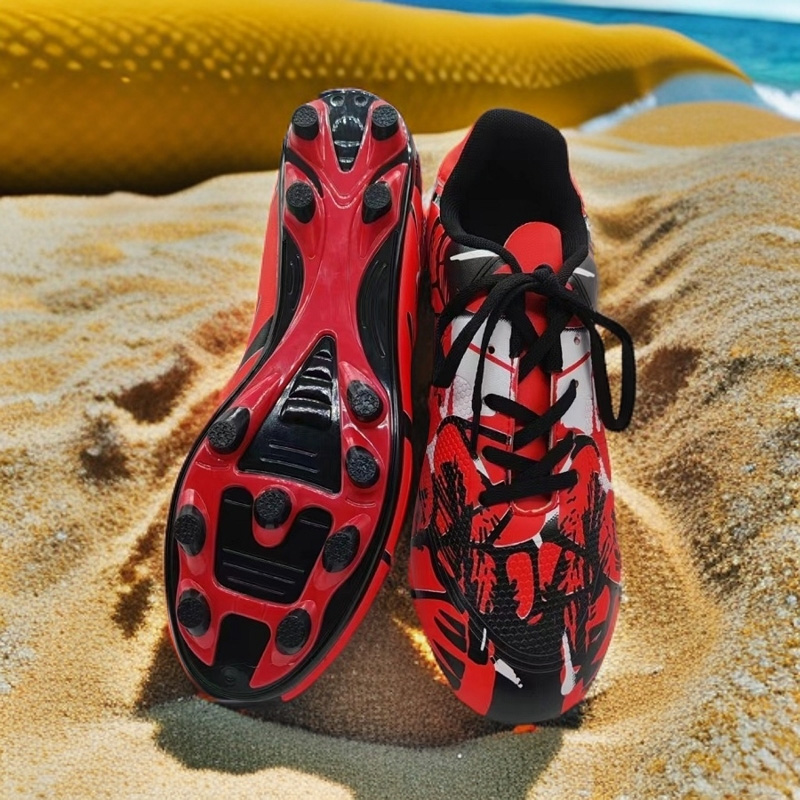 36-45 Football Shoes Sneakers Men Women,Low Top Spike Cleats Football Boots Youth Kids,Soccer Athletics Training Shoes Boys Girls,Unisex photo 3