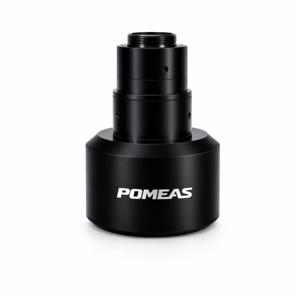 0.2x Telecentric Lens 110mm Working Distance C-Mount 3MP Camera 10mm Depth Field Factory Automation Inspection photo 2