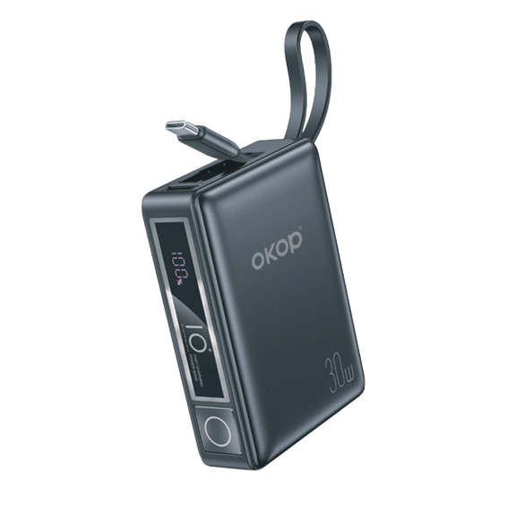 KP-707 Best-selling Power Bank Compact And Portable 10,000mAh High Capacity Long Battery Life Digital Display In Stock photo 1