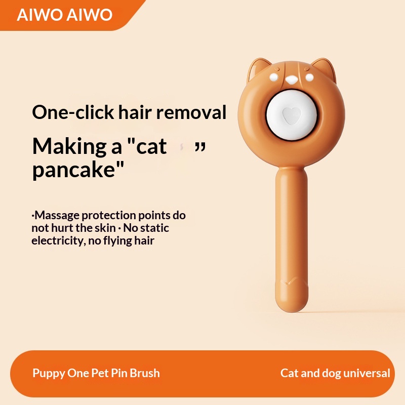Cat Comb Combing Artifact Cat Special Brush Dog Hair Comb Long Hair Cleaning Pet Supplies photo 2