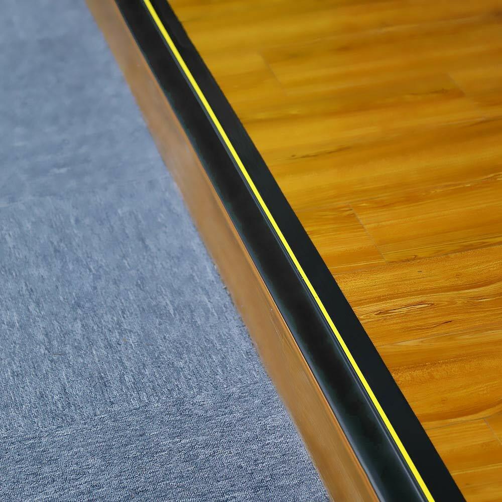 8ft Universal Seal Garage Door Floor Threshold Black Rubber Safety Strip photo 2