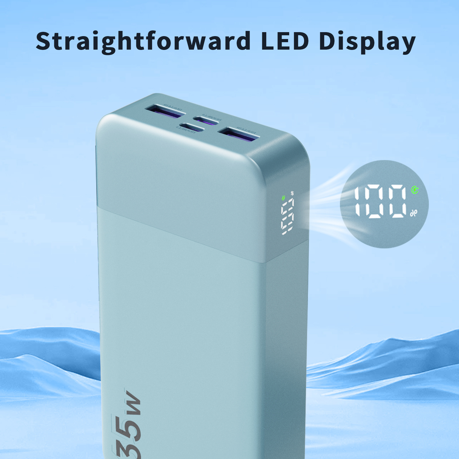 Australia Overseas Warehouse N OBIS 35W 20000mAh Type-C Fast Charging Portable Power Bank For Phone photo 6