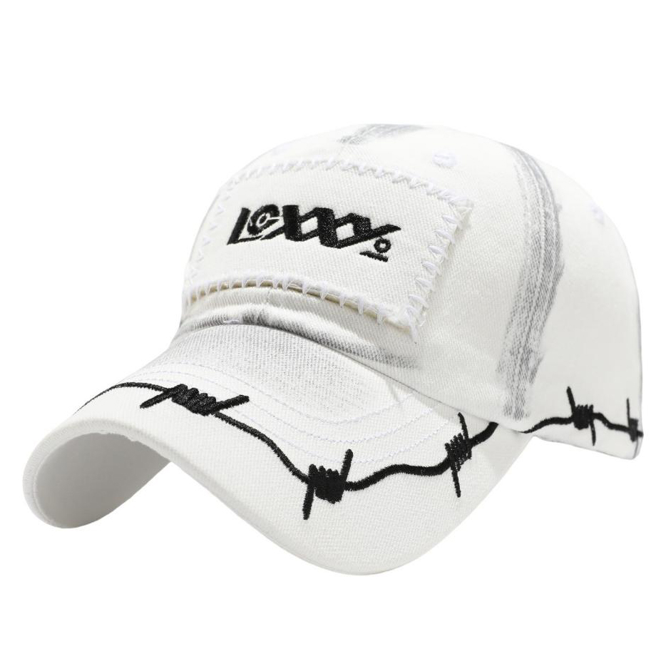 Spring And Autumn Trendy Vintage Baseball Caps In Multiple Colors With Lettered Brims, Suitable For Street Commuting And Casual Wear photo 1
