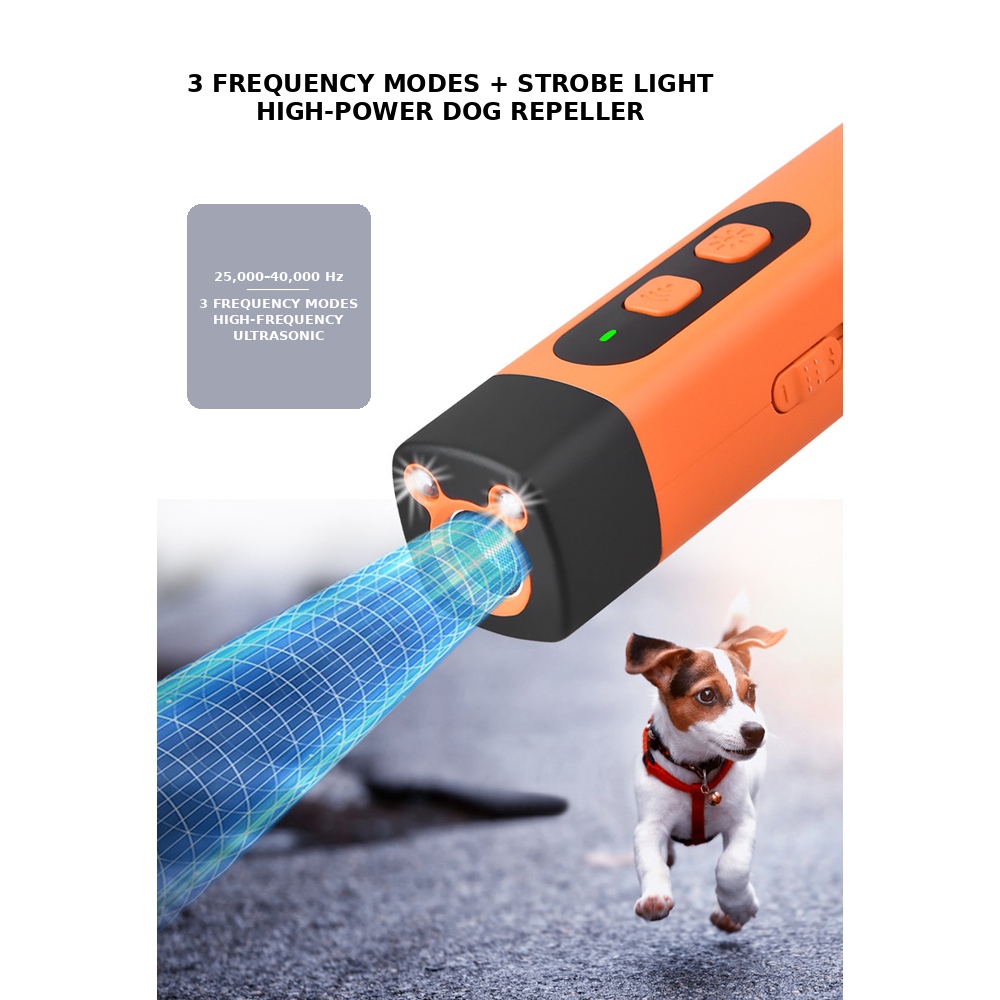 Dog Training Device - Ultrasonic Sound Trainer For Dogs, Handheld No Shock No Spray Bark Control Tool - No Collar Needed Pet Behavior Aid For Training And Focus photo 3