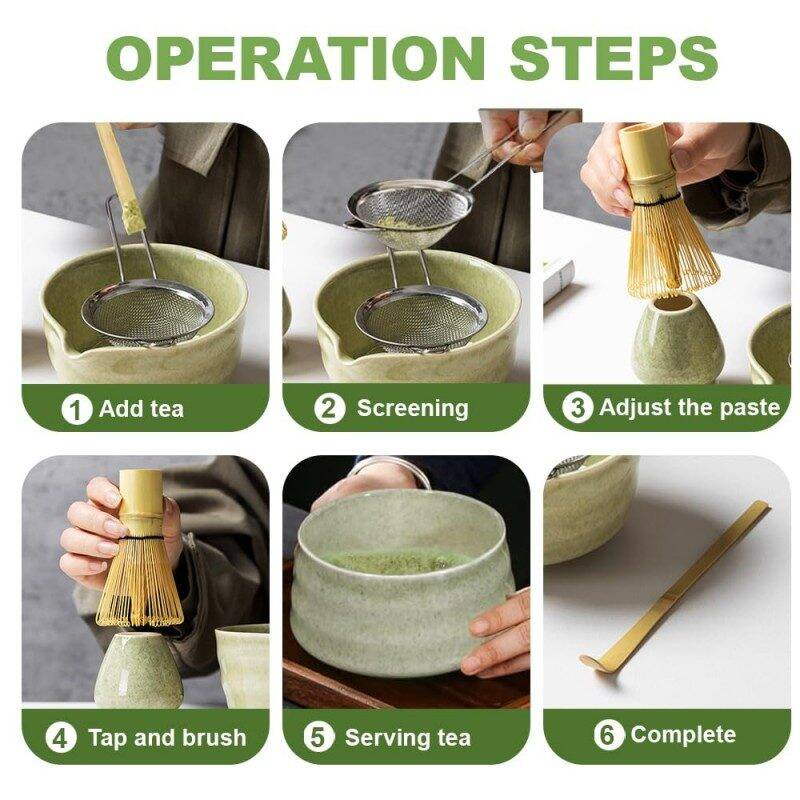 Matcha Set With Traditional Bamboo Matcha photo 8