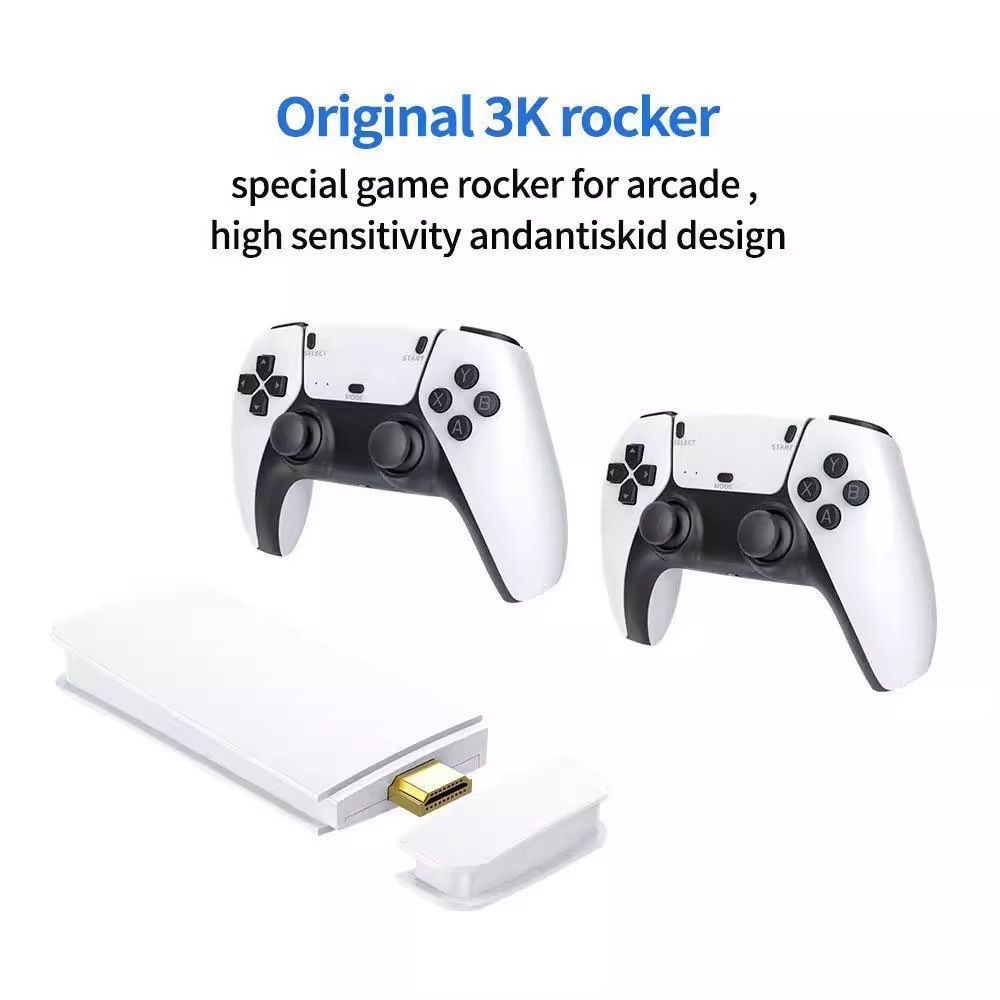 M15 40000-4K  TV Video Game Stick Retro Gaming Console 2 Wireless Controller photo 1