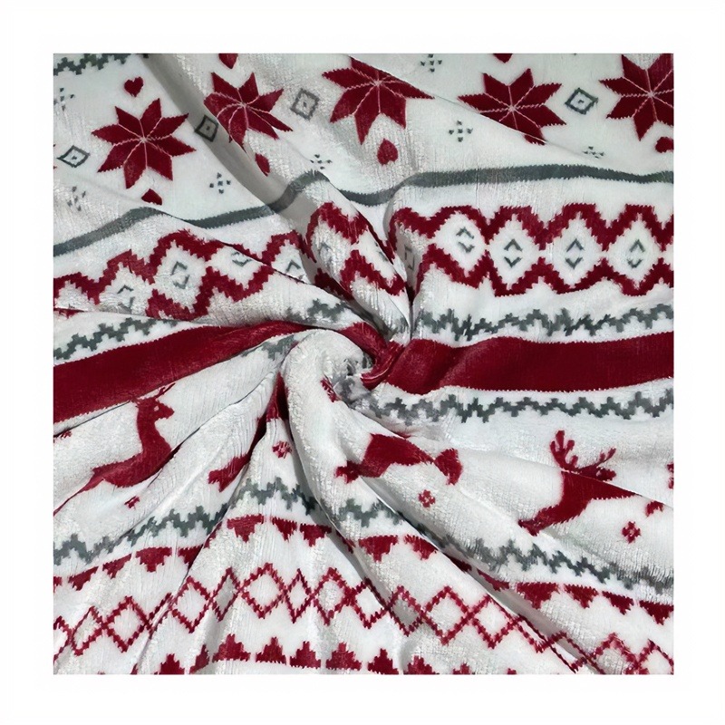 Christmas Sherpa Fleece Blanket photo 2