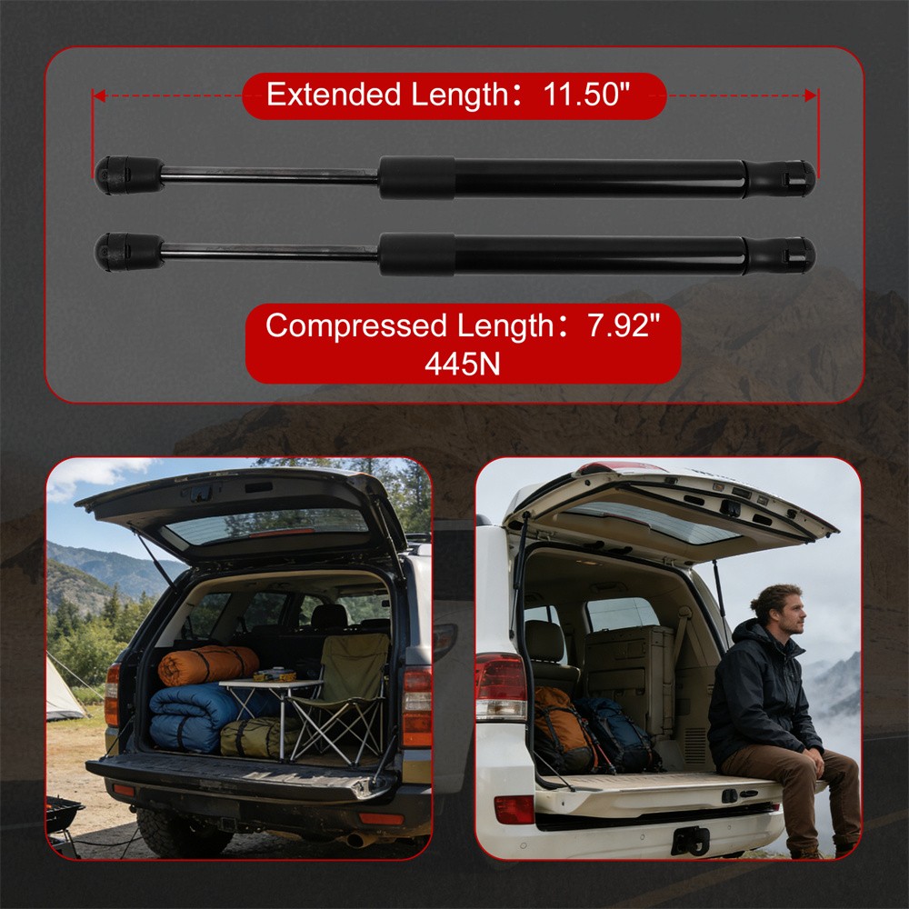 2x Rear Trunk Lift Support Shock Struts For 2014-2021 Infiniti Q50 3.5L 6802 photo 2