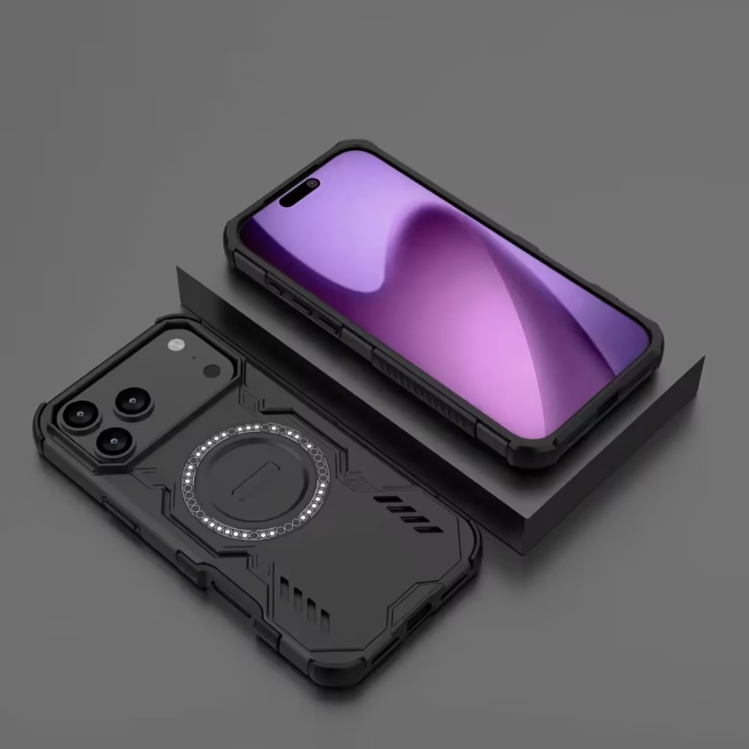 For I Phone 17 Pro Phone Case Cover Shockproof Kickstand Rugged Magnetic photo 5