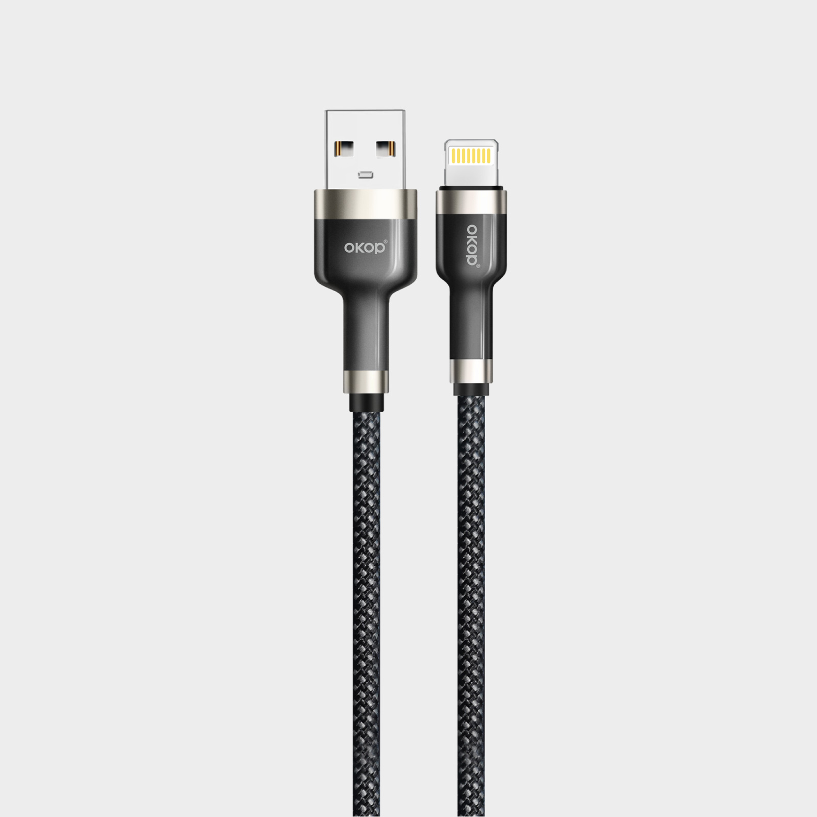 KP-318 Braided 65W Fast-Charging Data Cable Durable Overcharge Protection Type-C Compatible With Apple Android And Huawei photo 5