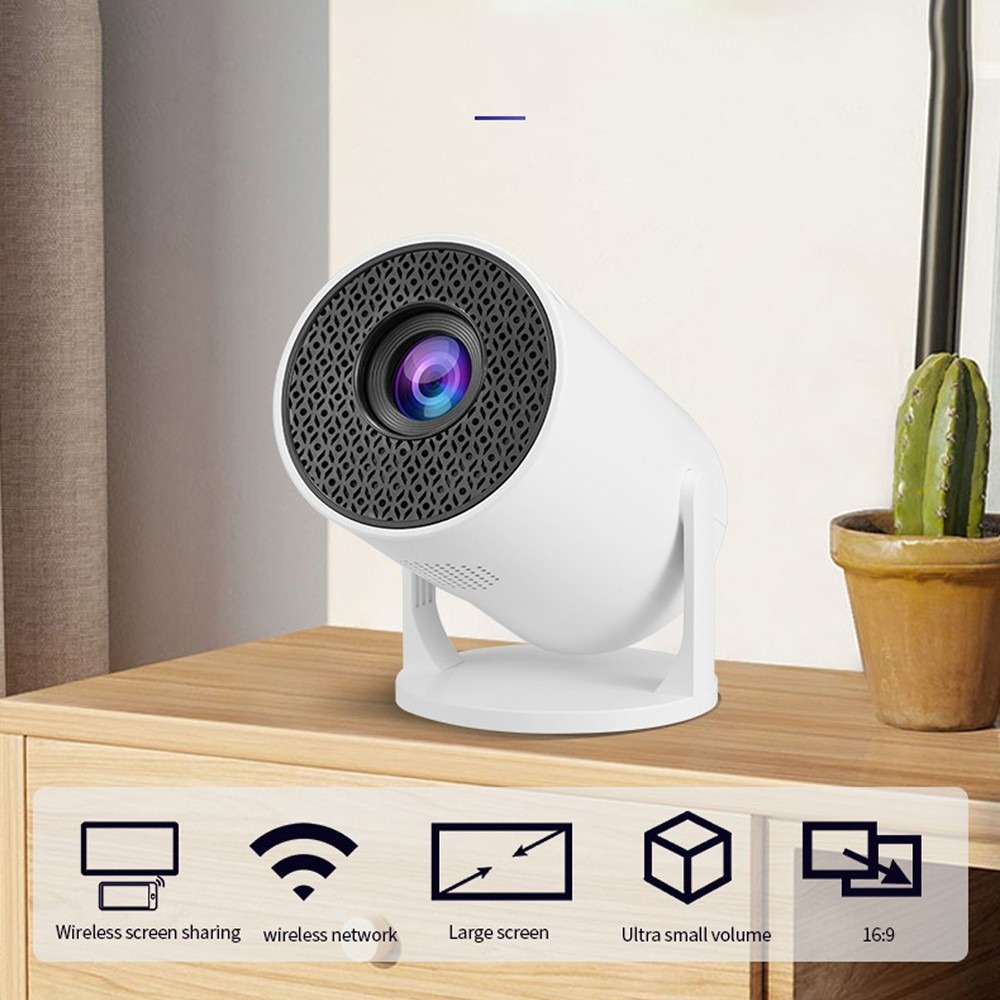 Android Mini Projector Smart HD 5G4K WiFi Wireless Bluetooth Office Home Theater photo 2