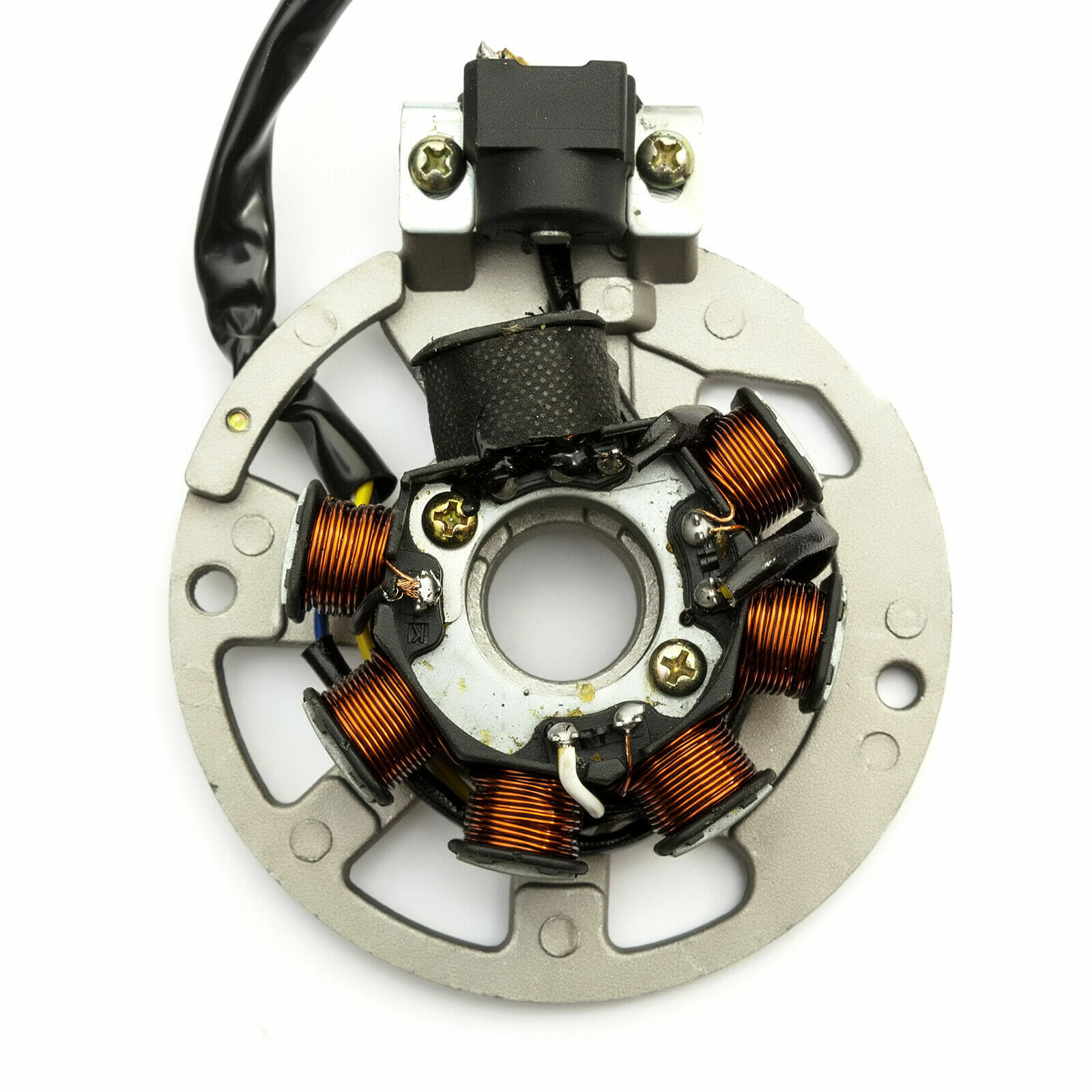Stator Magneto Compatible With Apache 50cc 1 0 0cc Quad Bike ATV 2 Stroke Scooter photo 7