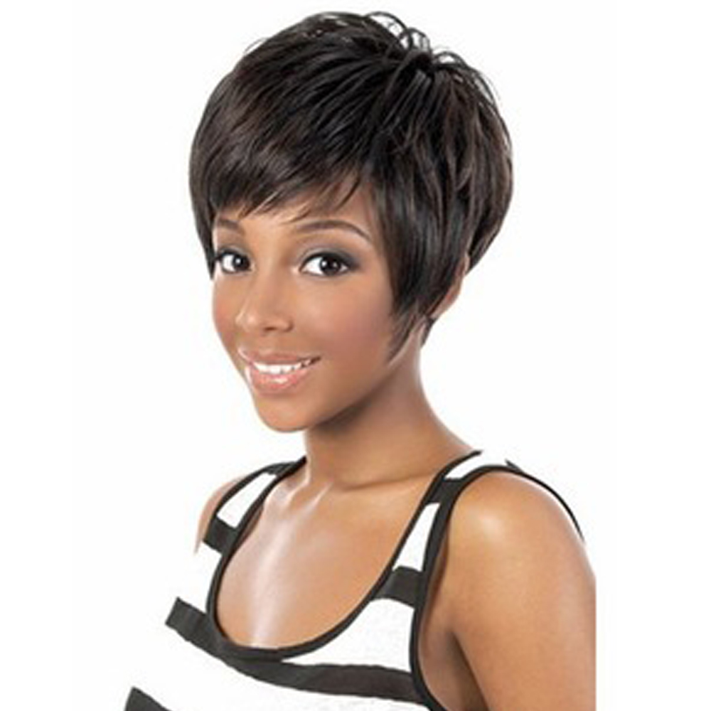 Women's Short Curly Synthetic High Temperature Wig photo 3