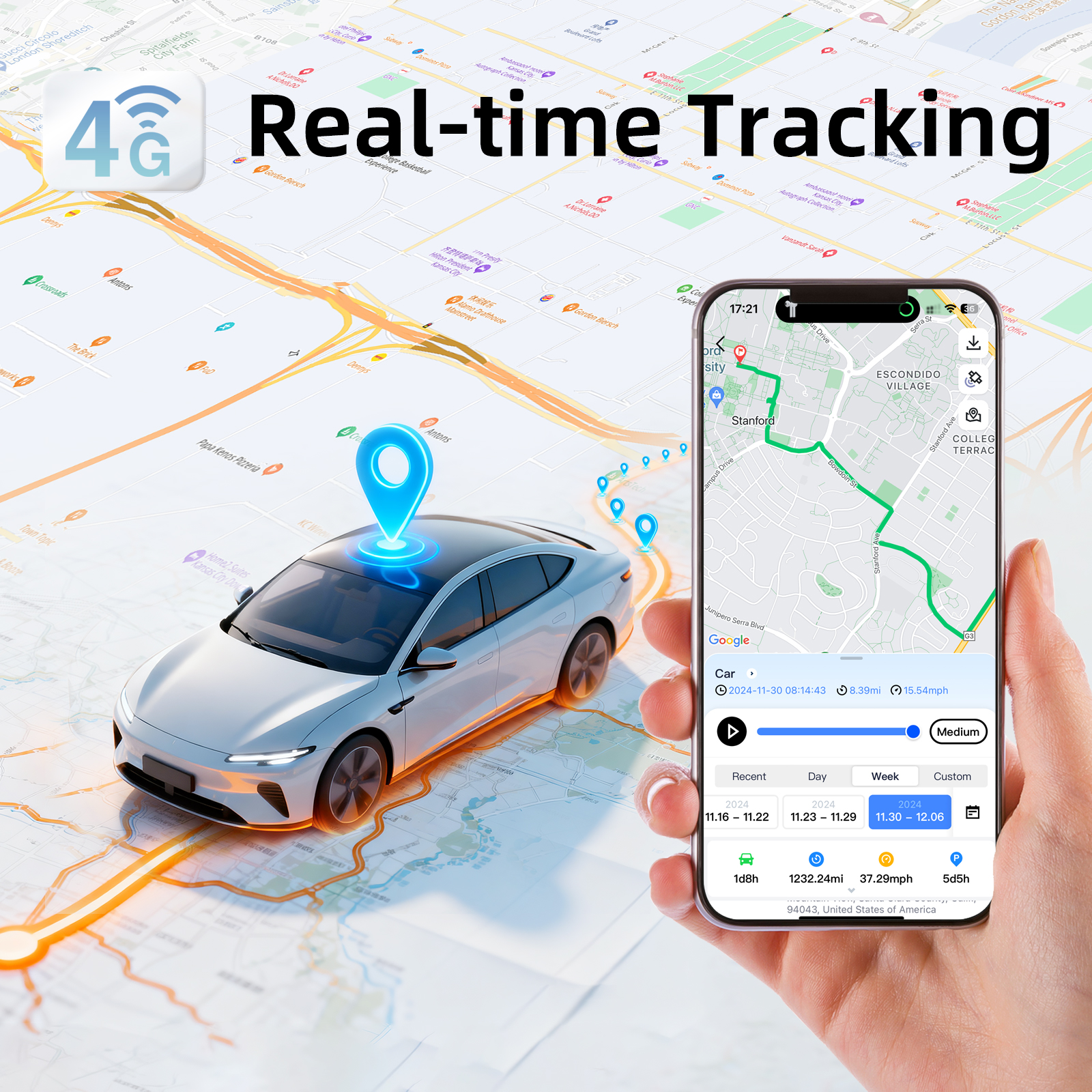 Anti-Theft Hidden GPS Tracker With Remote Control Real-Time Vehicle Tracker For Car, Truck, Motorcycle & Luggage, Subscription Required photo 8